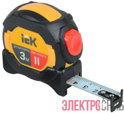Рулетка измерительная Professional 3м IEK TIR10-3-003