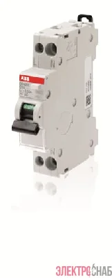 Выключатель авт. диф. тока 1п+N C 6А 30мА тип AC DSN201 ABB 2CSR255050R1064