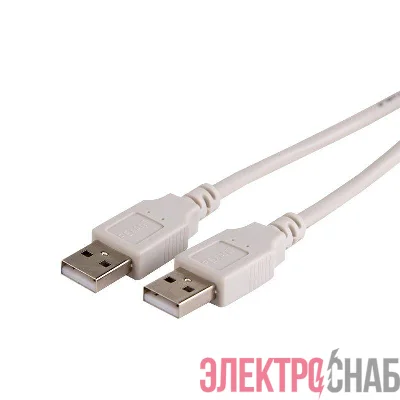 Шнур USB-A (male) - USB-A (male) 1.8м Rexant 18-1144