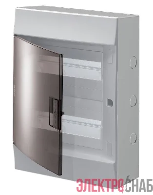 Бокс настенный Mistral41 36М прозр. дверь (с клемм.) 2ряда ABB 1SPE007717F9997