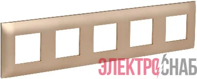 Рамка 5-м SKANDY SK-F05Sa песочн. IEK SK-M52-K98
