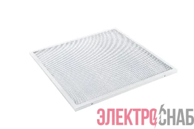 Светильник светодиодный ДВО 595х595х18 36Вт 4000К IP40 3500лм 176–264В призма TOKOV ELECTRIC TKE-DVO-SP-36-4K