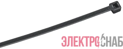 Хомут 3.6х180мм P6.6 стандартный черн. (уп.100шт) IEK UHH30-D036-180-100-K02