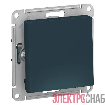 Механизм переключателя перекрестного 1-кл. СП AtlasDesign 10А IP20 (сх. 7) 10AX изумруд SchE ATN000871