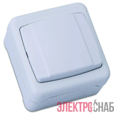 Выключатель 1-кл. IP55 бел. Makel 36001001