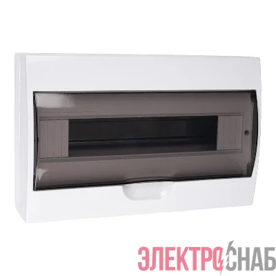 Бокс модульный накладной PDB/W 1015 WH (ЩРН-П-15) IP41 пластик. Pro JazzWay 5071711