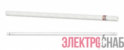 Лампа светодиодная LED-T8-М-PRO 30Вт трубчатая с двухсторонним цоколем матовая 4000К нейтр. бел. G13 3000лм 230В 1200мм неповоротн. IN HOME 4690612031019
