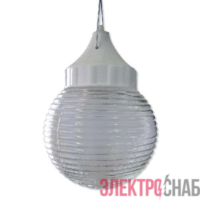 Светильник НСП 03-60-001 "Кольца" d150 IP53 корпус пластик бел. Элетех 1005550255