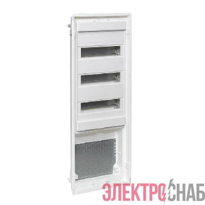 Основание комбинированного щита Nova 3 DIN-рейки + 1 монтаж. плата 5 габарит IP41 PROxima EKF nv-cbase-3+1