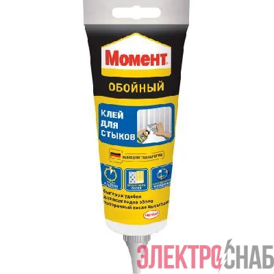 Клей для стыков и подклейки обоев 120г Момент Б0026371