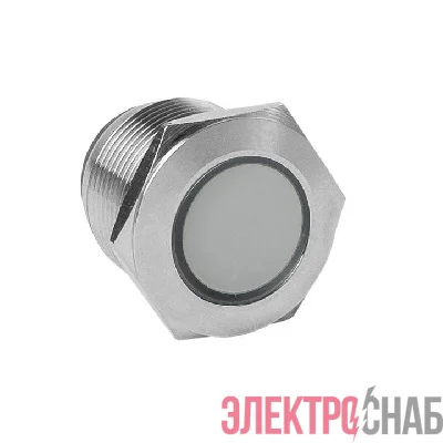Лампа сигнальная S-Pro67 19мм бел. 230В EKF s-pro67-351