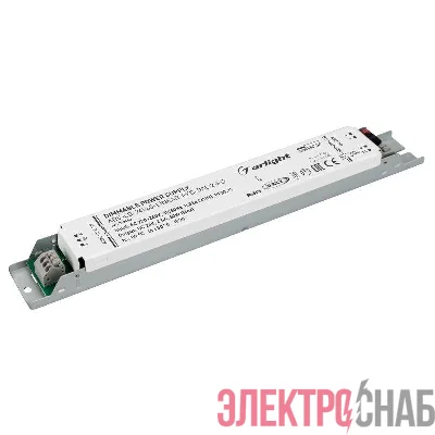 Блок питания ARV-LG-24060-LINEAR-PFC-DALI2-PD 24В 2.5А 60Вт IP20 метал. Arlight 049480