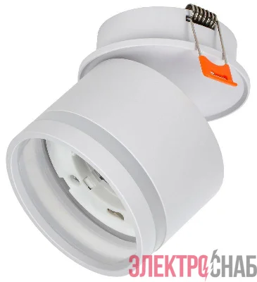 Светильник 4033 встр. поворотн. GX53 бел. IEK LT-UVB0-4033-GX53-1-K01