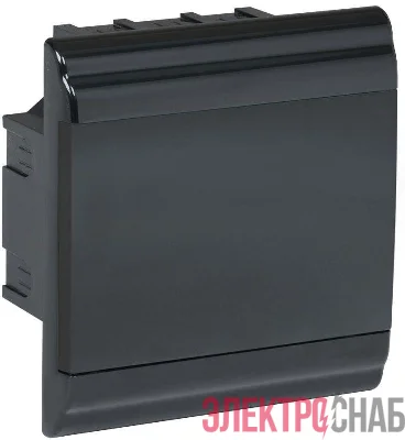 Корпус модульный встраиваемый ЩРВ-П-6 PRIME IP41 пластик. черн. IEK MKP13-V-01-06-41-K02