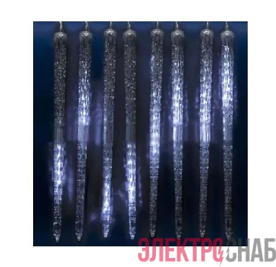 Гирлянда занавес светодиод. ULD-E3005-300/DTK BLUE IP44 ICICLE «Сосульки» UNIEL 11125