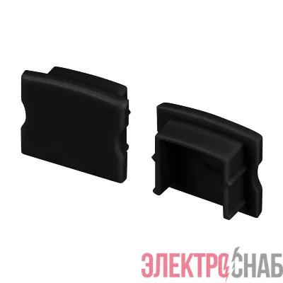 Заглушка LINE-1715 глухая BLACK пластик (комплект) Arlight 044276