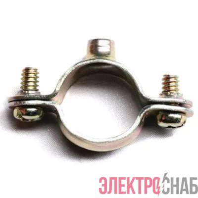 Хомут стальной с внутренней резьбой М6 d32 (уп.100шт) DKC 58032