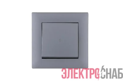 Выключатель проходной 1-клав. Karea RIZZ STAR сер. Makel 88065005