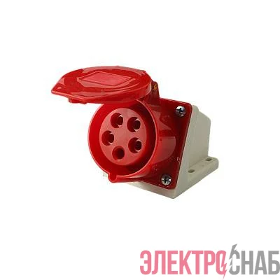 Розетка стационарная ОП PPC 115 16А 5п 3Р+РЕ+N 380В IP44 Pro JazzWay 5072671
