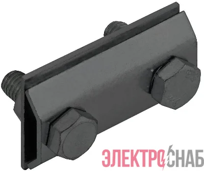 Зажим соединительный сквоз. пруток-пруток 8мм оцинк. сталь TD IEK ZCC86-13-1-08