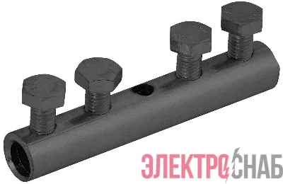Зажим соединительный прямой пруток-пруток 6-10мм оцинк. сталь TD IEK ZCC86-13-1-16