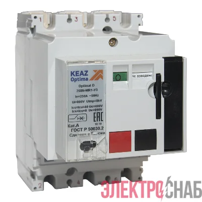 Привод двигательный OptiMat D100...250-230AC-УХЛ3 КЭАЗ 247695