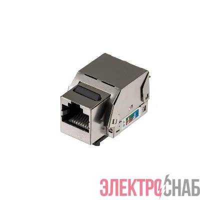 Модуль Keystone Jack RJ-45(8P8C) FTP экранир. кат.5e тип 90град. PRO Rexant 02-0072