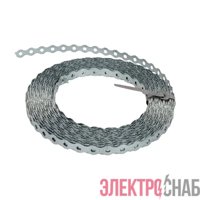 Лента монтажная перфорир. ЛМПВ 17х0.55 волна для прямого монтажа (уп.25м) Промрукав PR08.4264