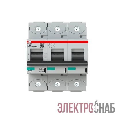 S803P-C100 Автоматический выключатель 3-полюсный 2CCG001233R0001 (замена для 2CCS883001R0824)