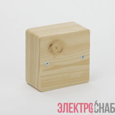 Коробка универсальная для кабель-каналов 85х85х42 сосна (светл. основа) IP40 Ruvinil 65015-27М