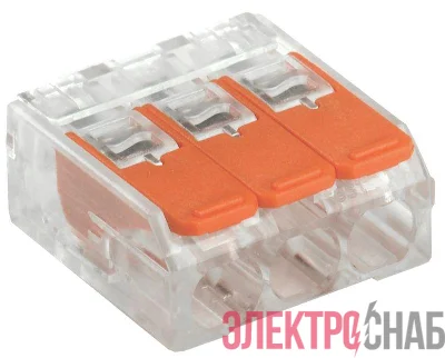 Клемма строительно-монтажная СМК 223-413 IEK UKZ40-413-001