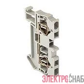 Колодка клеммная JXB-ST-4 41А пружинная сер. PROxima EKF plc-jxb-st-4
