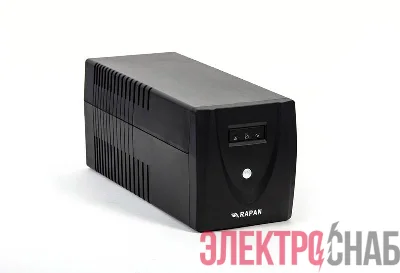 Источник бесперебойного питания RAPAN-UPS 1000 220В 1000В.А/600Вт меандр с АКБ 2х7А.ч интерактивный Бастион 737