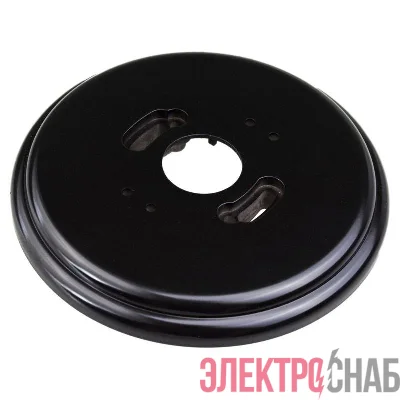 Рамка 1-м R пластик черн. Bironi RF1-610-23