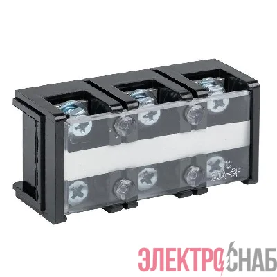 Терминал клеммный TC-603 до 16кв.мм 60А 3 клеммные пары EKF tc-603