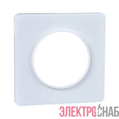 Рамка 1-м Odace бел. SchE S52P802