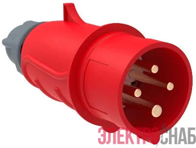 Вилка эл. каб. 16А 3P+PE 380В IP44 MAGNUM ССИ-014 IEK PSN02-016-4