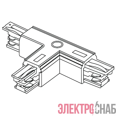 Соединитель TF T-образ. левый внутренний черн. СТ 4909001300