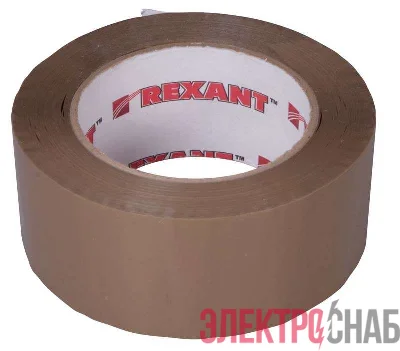 Скотч упаковочный 48ммх150м 50мкм корич. REXANT 09-4214