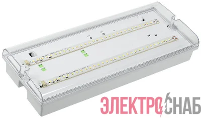 Светильник светодиодный ДПА 5044-3 IP65 3ч аварийный универс. с УДТУ IEK LDPA4-5042-3-65-K01