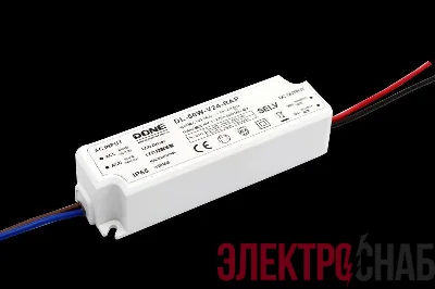 Драйвер 50Вт 24В для светодиодной ленты DONE POWER DL-50W-V24-RAP IP67 118х35х26мм VARTON DL-50W-V24-RAP