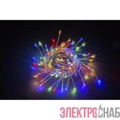 Гирлянда светодиодная "Нить фейерверк"95 034 NGF-D039-01 3м RGBY IP20 Navigator 95034