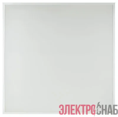 Светильник светодиодный SPO-910-9-40K-038 38Вт 4000К IP40/IP20 3990лм 595х595х40 ДВО матов. рассеив. панель Эра Б0051547