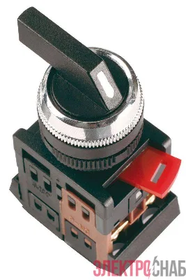 Переключатель ALCLR-22 на 3 полож. черн. I-O-II 1з+1p IEK BSW10-ALCLR-3-K02