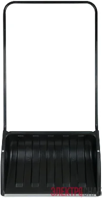 Скрепер для уборки снега пластиковый металлическая ручка 700x465x1360мм КУРС 68135