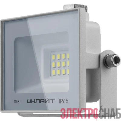 Прожектор светодиодный 90 130 OFL-10-4K-WH-IP65-LED 10Вт 4000К IP65 800лм бел. ОНЛАЙТ 90130