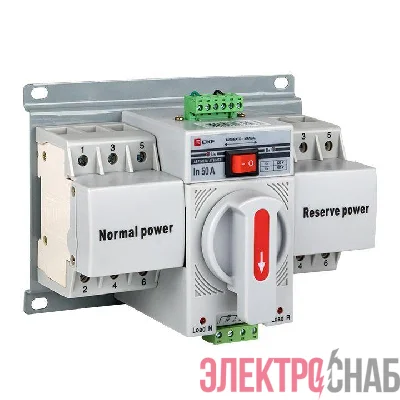 Устройство автоматического ввода резерва АВР 3п C 50А 400В MCB PROxima EKF ats-mcb-50c-3p-pro