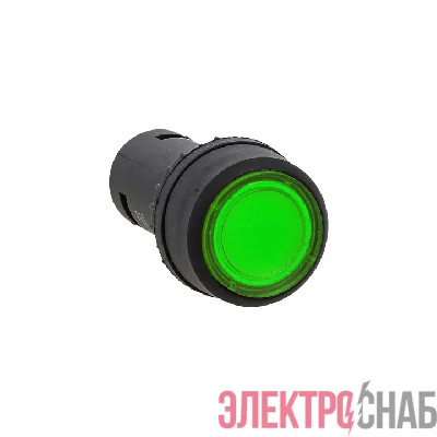 Кнопка SW2C-10D с подсветкой зел. NO EKF sw2c-md-g