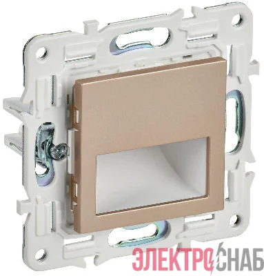 Подсветка светодиодная SKANDY встраив. SK-L01Sa песочн. IEK SK-FL20-K98