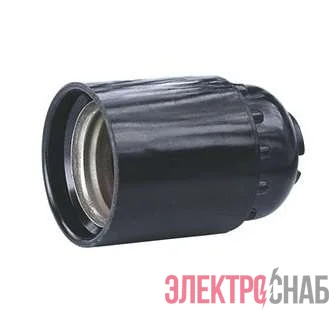 Патрон электрич. E27 подвес. карболит. М12 4А 250В инд. упак. UNIVersal 5560725
